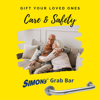 Simon's Heavy Duty Stainless Steel Grab Bar (304 SS)