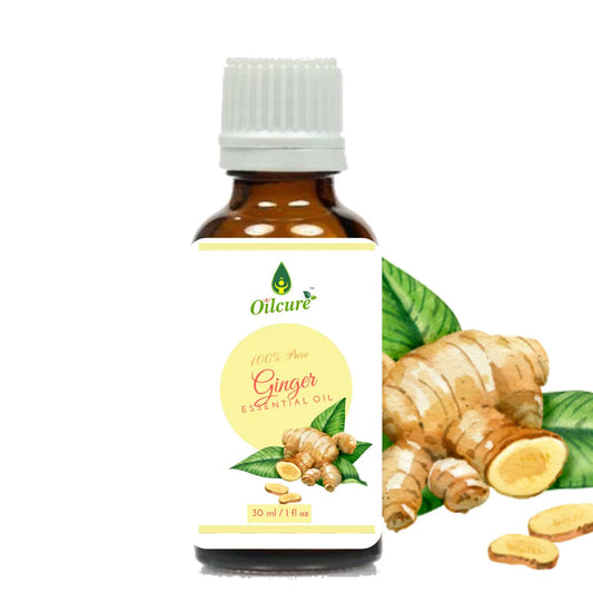Oilcure | Ginger Essential Oil - 30 ml