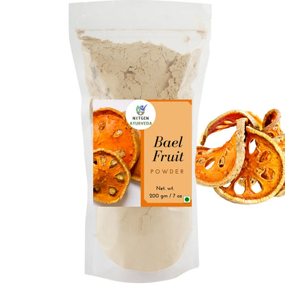 Nxtgen Ayurveda | Bael Fruit Powder Aegle Marmelos - 200gm