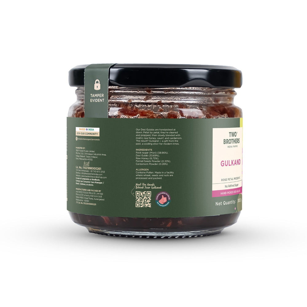 Two Brothers India Farms Natural Gulkand