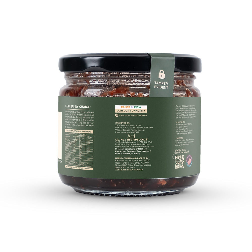 Two Brothers India Farms Natural Gulkand