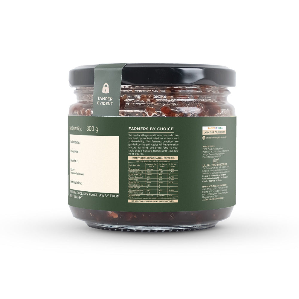 Two Brothers India Farms Natural Gulkand