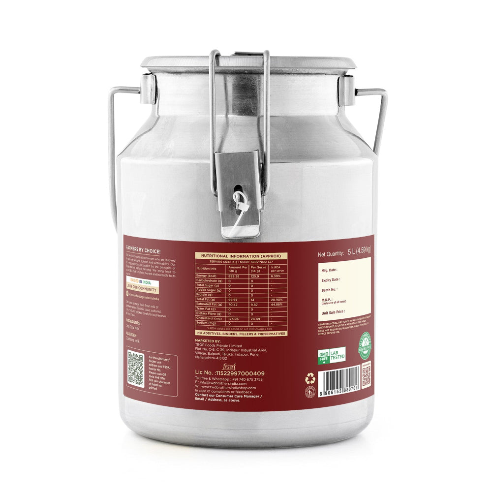 Two Brothers India Farms India A2 Ghee