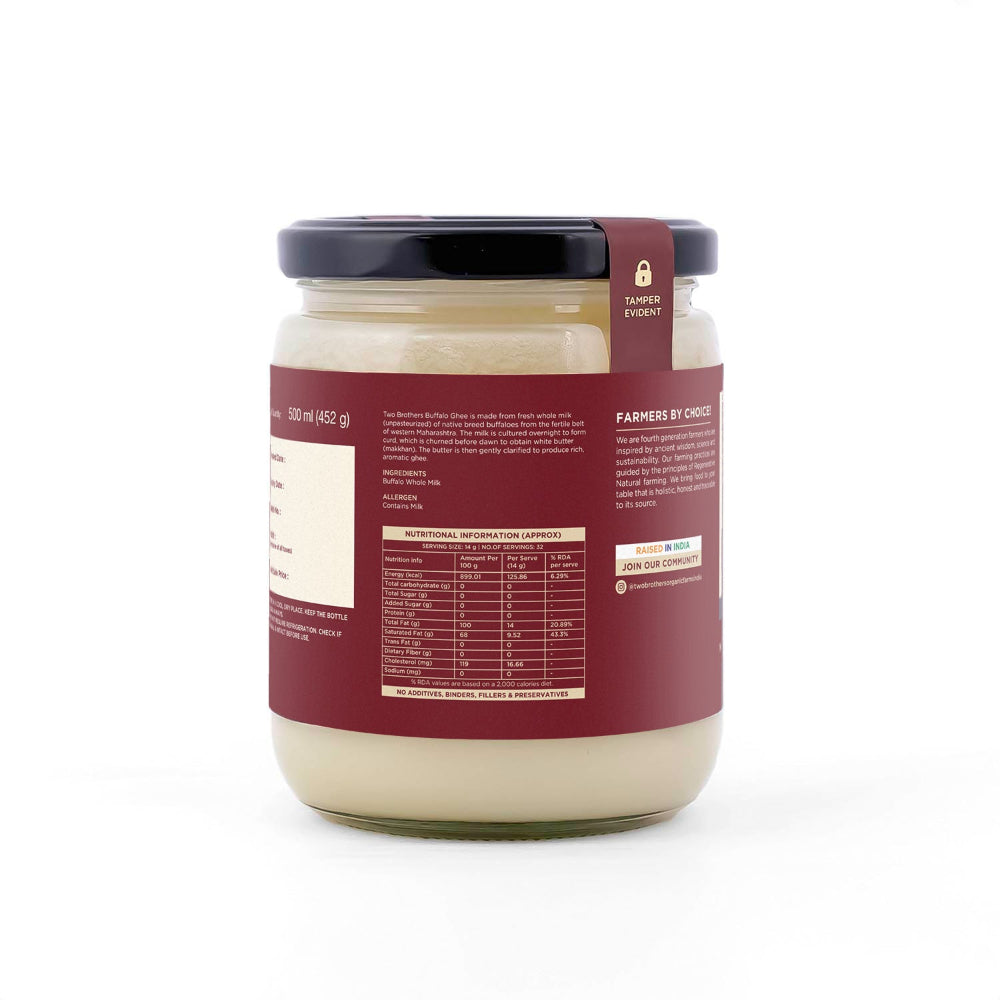 Two Brothers India Farms Buffalo Ghee