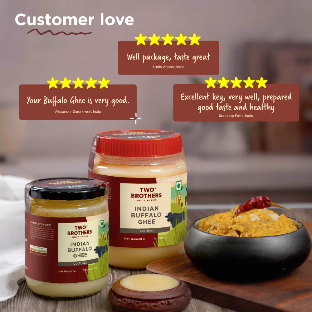 Two Brothers India Farms Buffalo Ghee