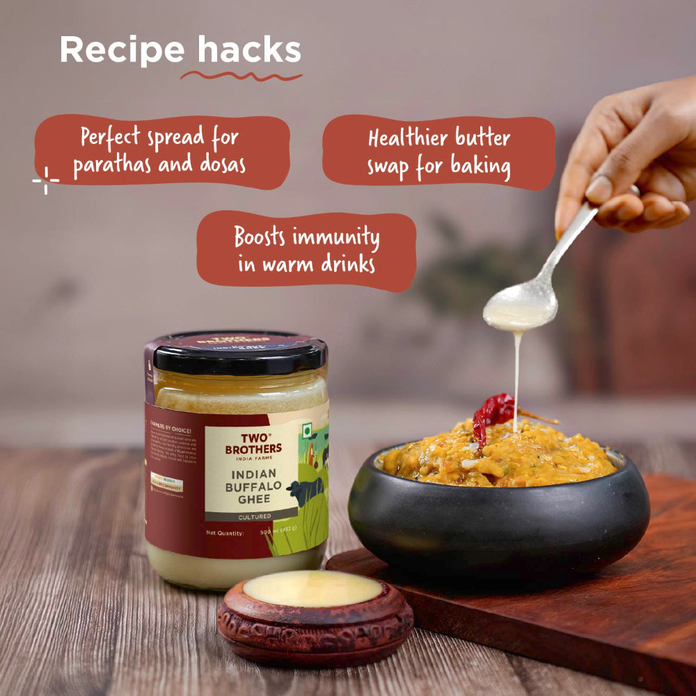 Two Brothers India Farms Buffalo Ghee