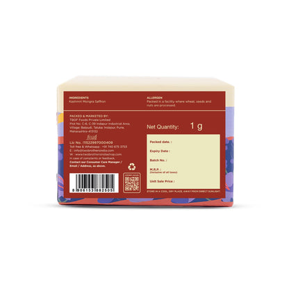 Two Brothers India Farms Kashmiri Mongra Saffron