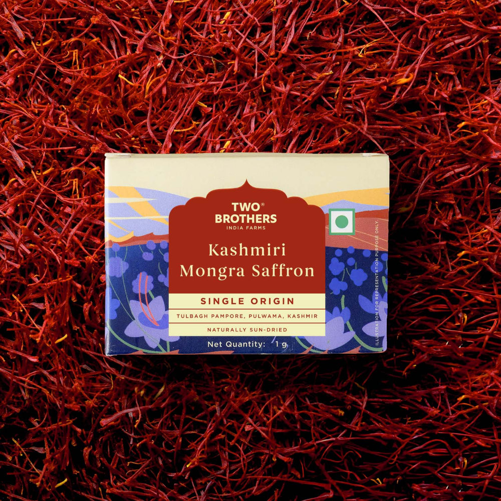 Two Brothers India Farms Kashmiri Mongra Saffron