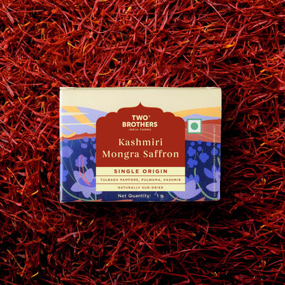 Two Brothers India Farms Kashmiri Mongra Saffron