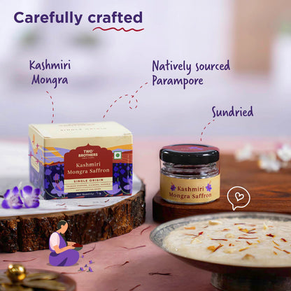 Two Brothers India Farms Kashmiri Mongra Saffron