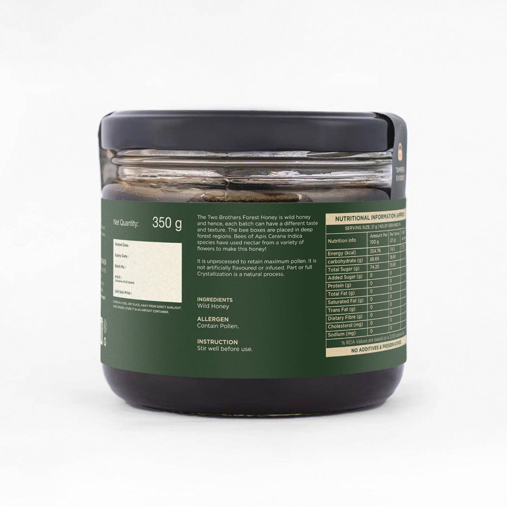 Two Brothers India Farms Forest Honey