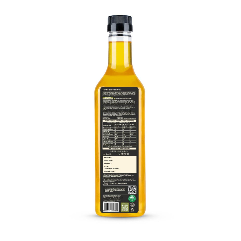 Two Brothers India Farms Sunflower Oil