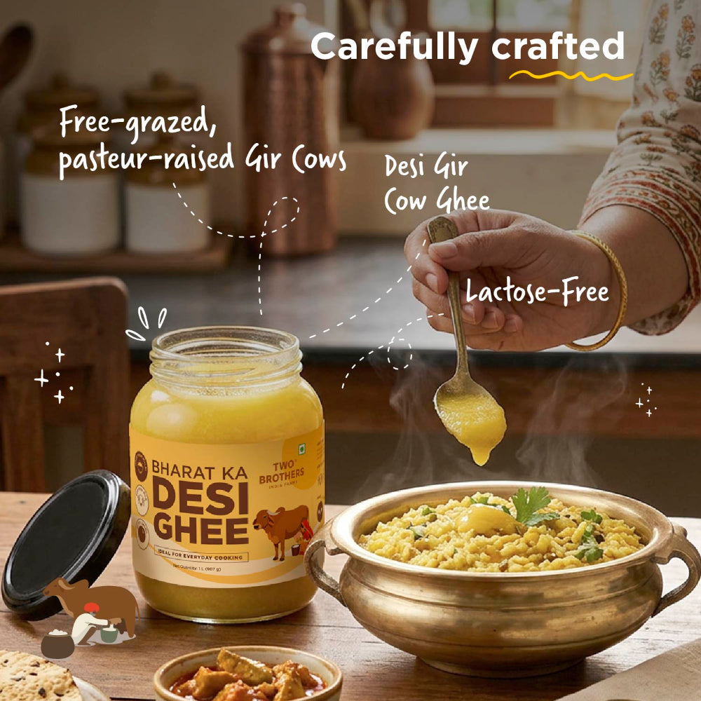 Two Brothers India Farms Bharat ka Desi Ghee