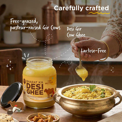 Two Brothers India Farms Bharat ka Desi Ghee