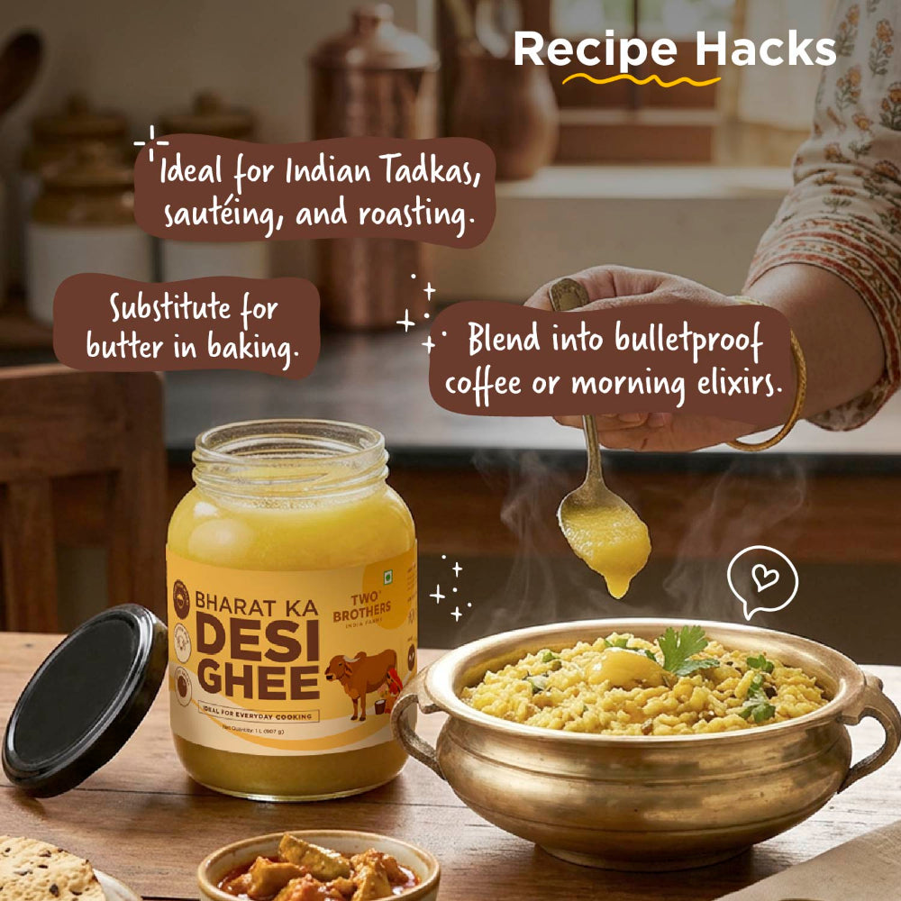 Two Brothers India Farms Bharat ka Desi Ghee