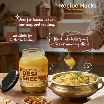 Two Brothers India Farms Bharat ka Desi Ghee
