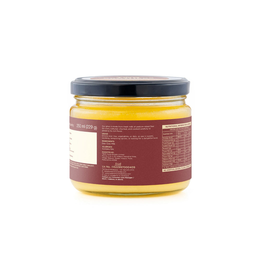 Two Brothers India Farms India A2 Ghee
