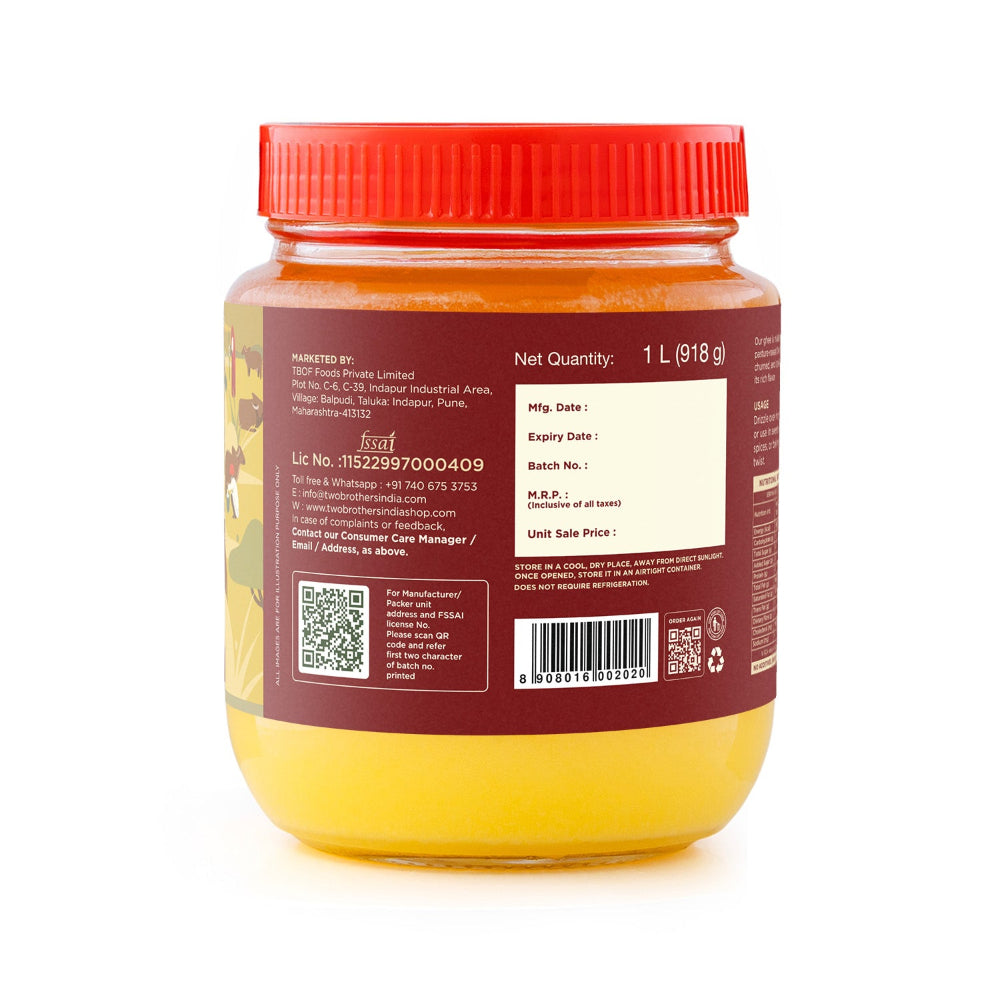 Two Brothers India Farms India A2 Ghee