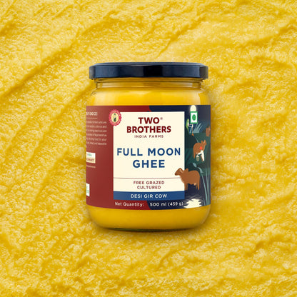 Two Brothers India Farms Full Moon Cultured Cow Desi Ghee