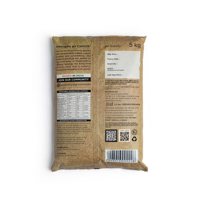 Two Brothers India Farms Khapli Wheat Atta (Emmer Wheat Flour) Atta Stone Ground