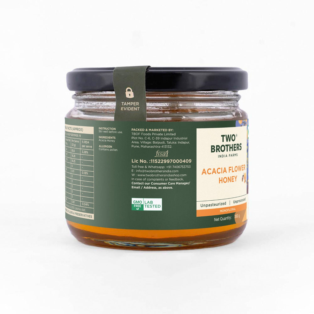 Two Brothers India Farms Acacia Apiary Honey
