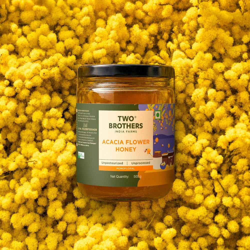 Two Brothers India Farms Acacia Apiary Honey