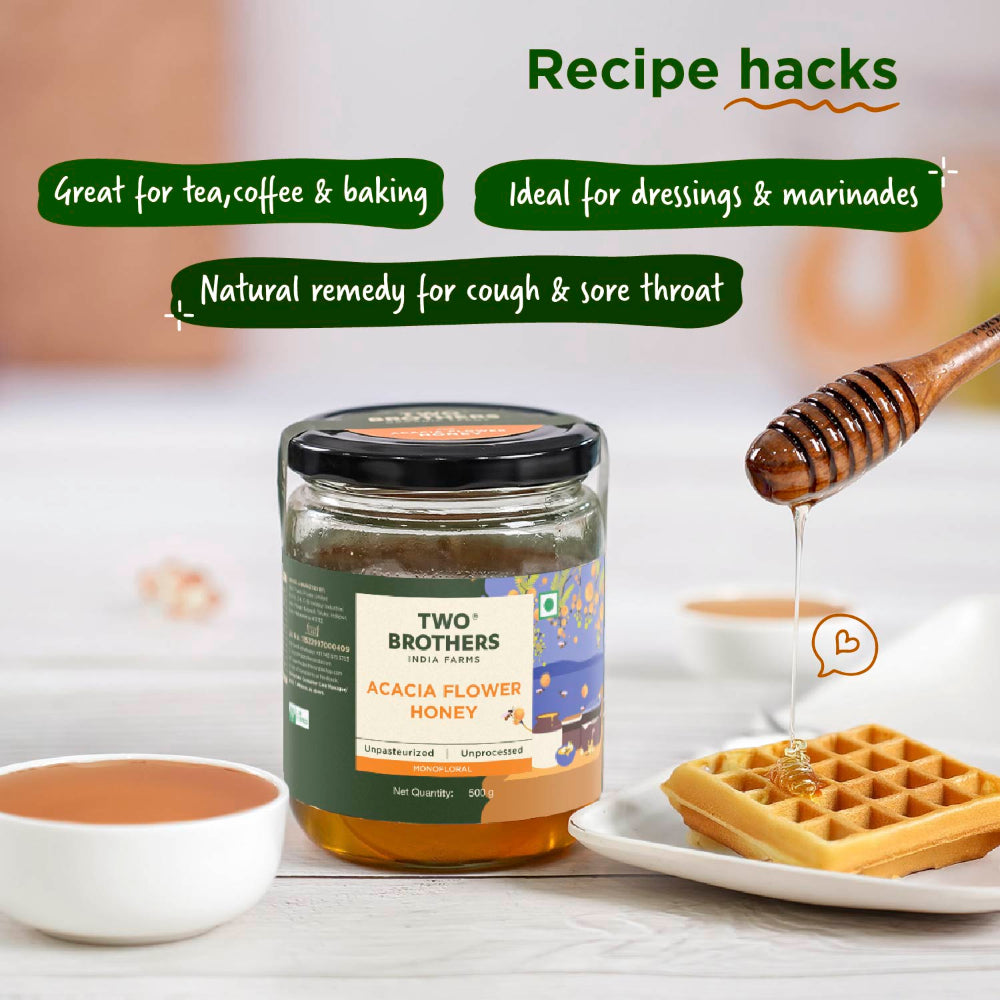 Two Brothers India Farms Acacia Apiary Honey