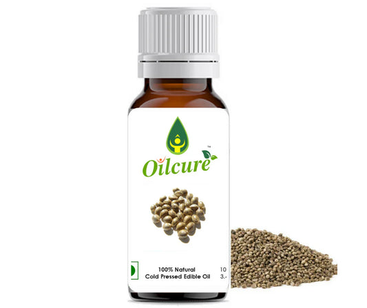 Oilcure Hemp Seed Oil Cold Pressed- 100 ml