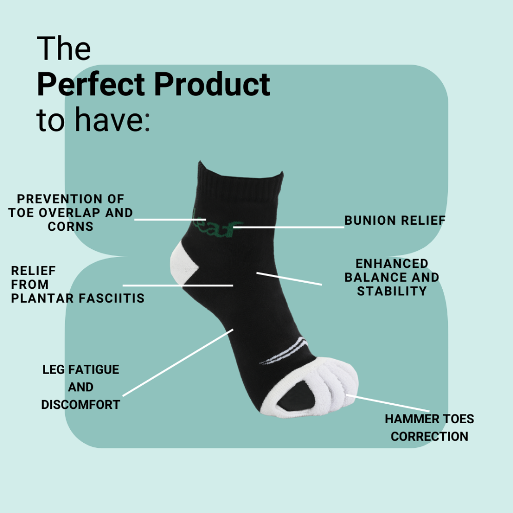 Leaf Ortho Foot Alignment Socks