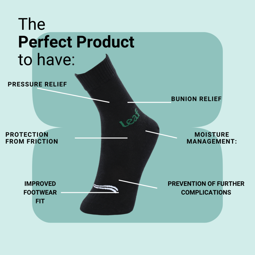 Leaf Ortho Bunion and Corns Socks