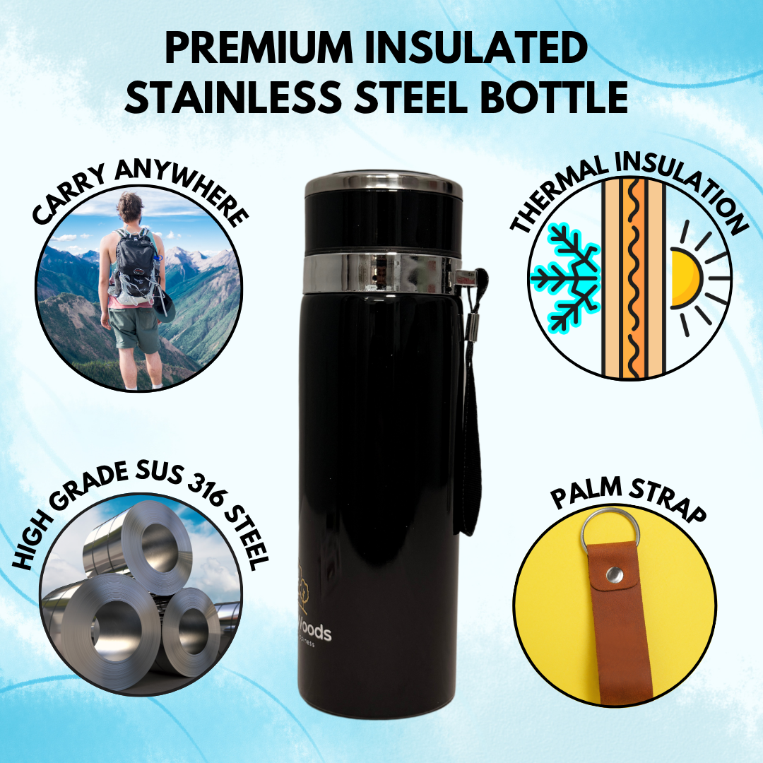 Outer Woods Insulin Cooler Bottle Case - Medium (800ml)