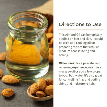 Ecotyl Cold Pressed Almond Oil - Sweet