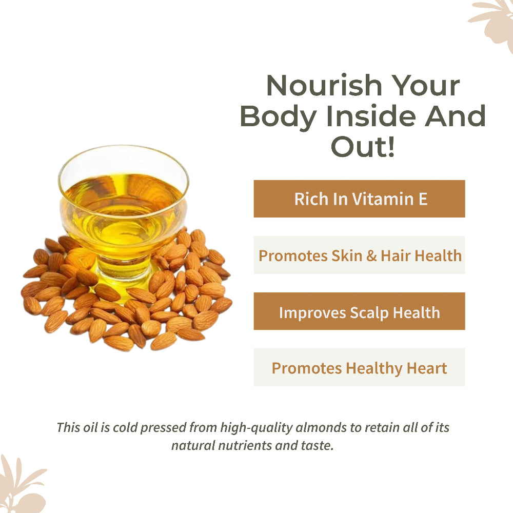Ecotyl Cold Pressed Almond Oil - Sweet