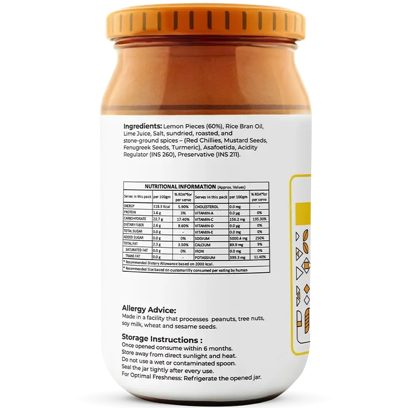 Trsna’s Lemon Pickle - 400gms