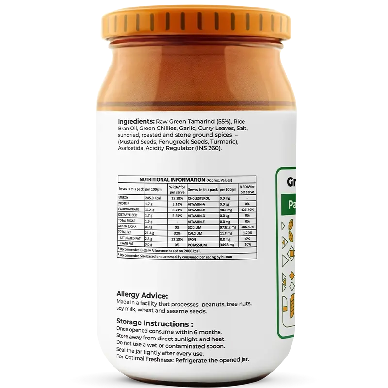 Trsna’s Green Tamarind Pickle - 400gms