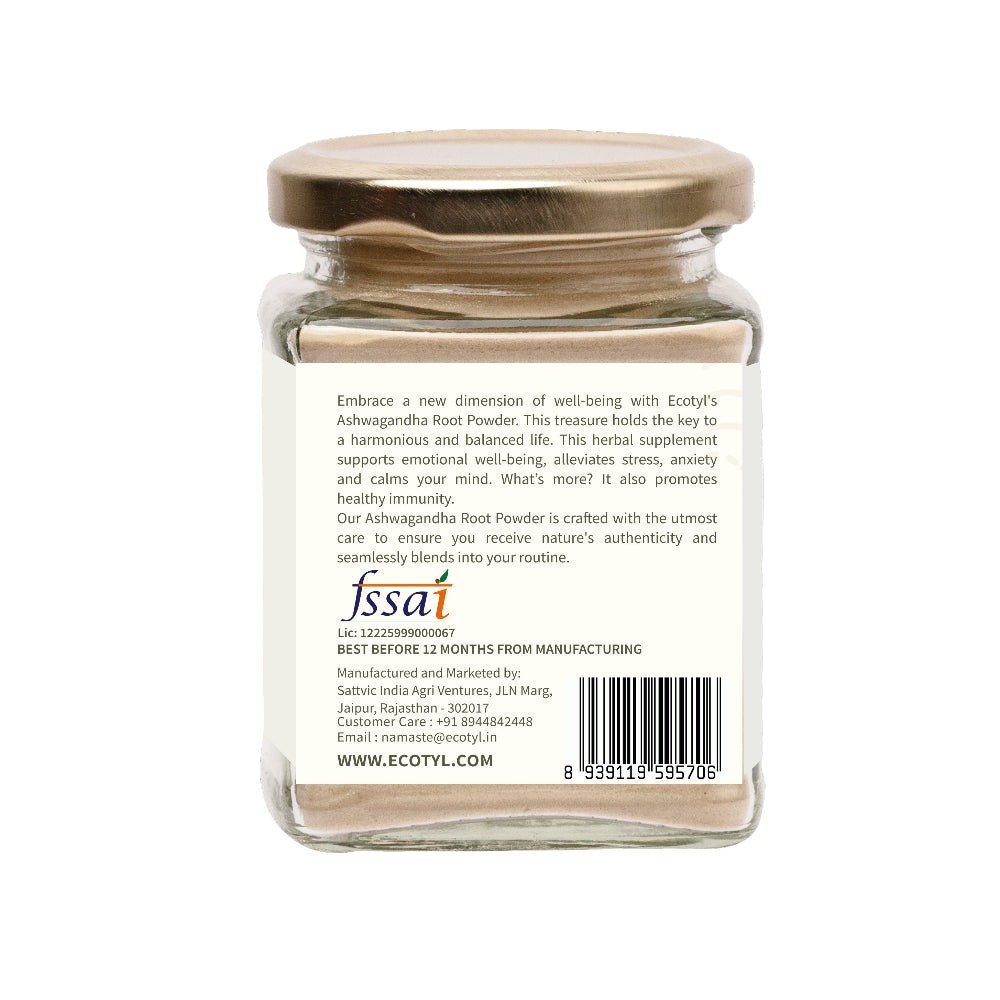 Ecotyl Ashwagandha Root Powder
