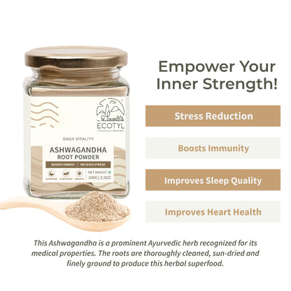 Ecotyl Ashwagandha Root Powder