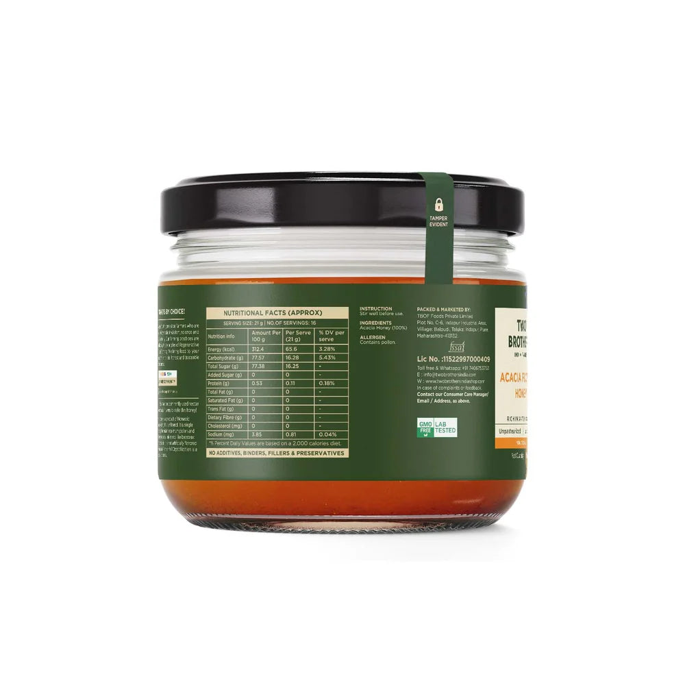 Two Brothers Organic Farms Acacia Apiary Honey