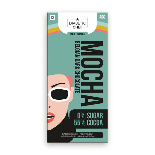 Mocha Belgian Sugar-Free Dark Chocolate