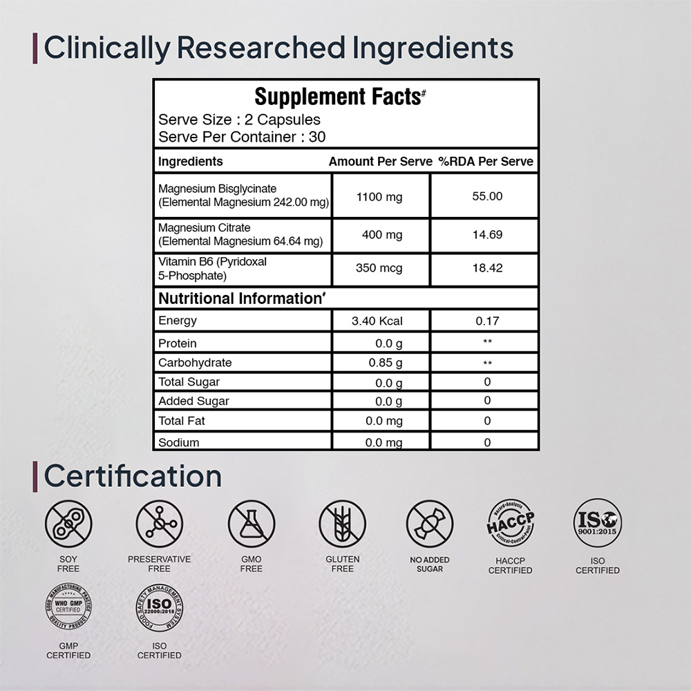 Miduty Chelated Magnesium Bisglycinate (Glycinate)