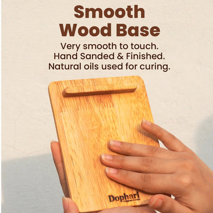 Dophari Refillable Wood Notepad