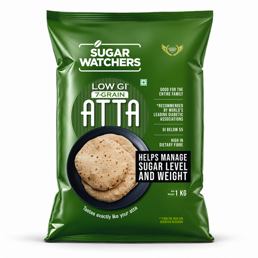 Sugar Watchers 7-Grains Low-GI Atta Diabetic Friendly Atta - Multigrain Atta