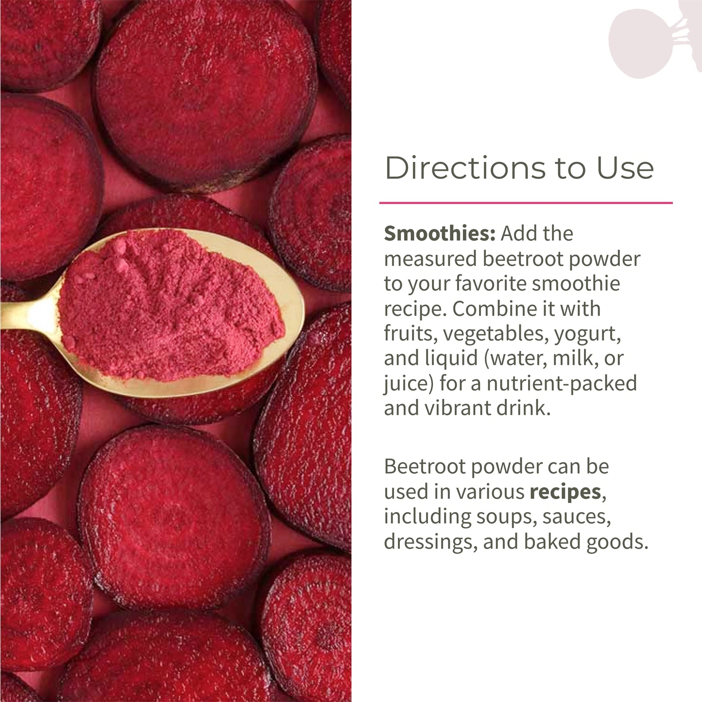 Ecotyl's Beetroot Powder - 100 G
