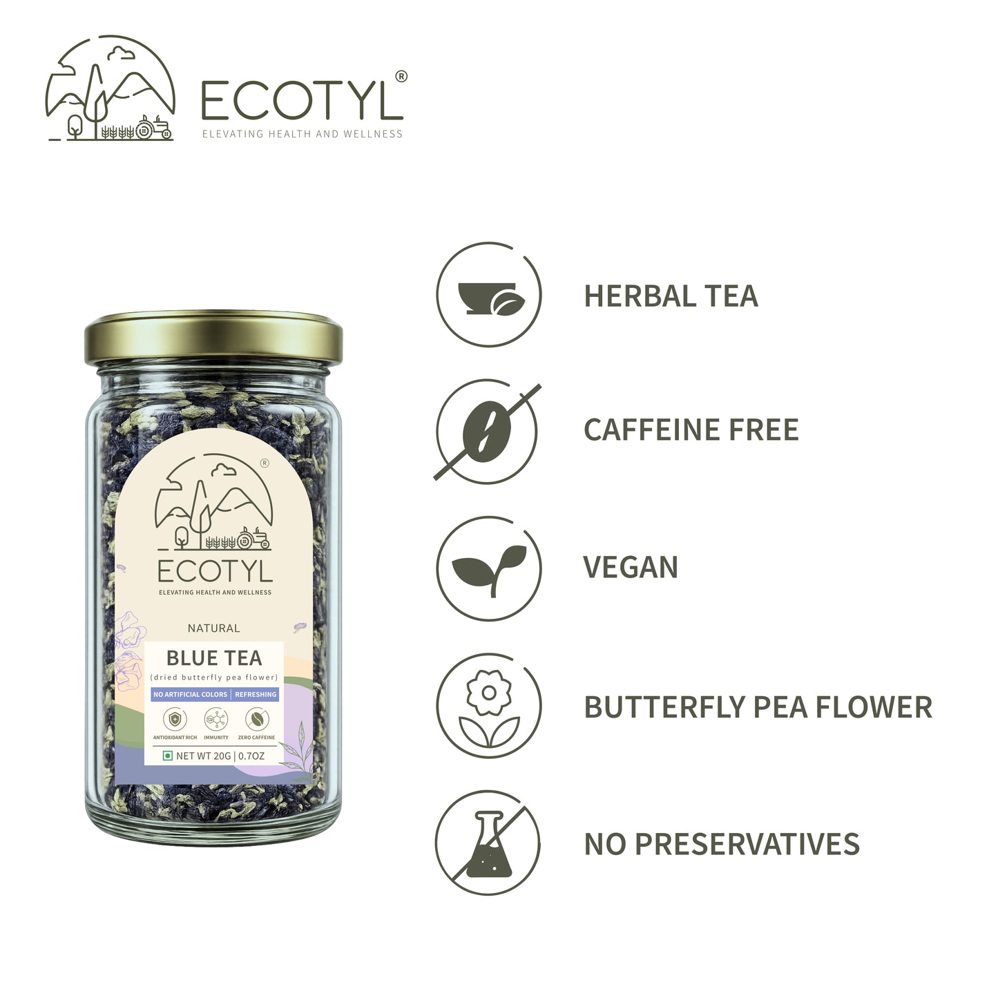 Ecotyl Blue Tea