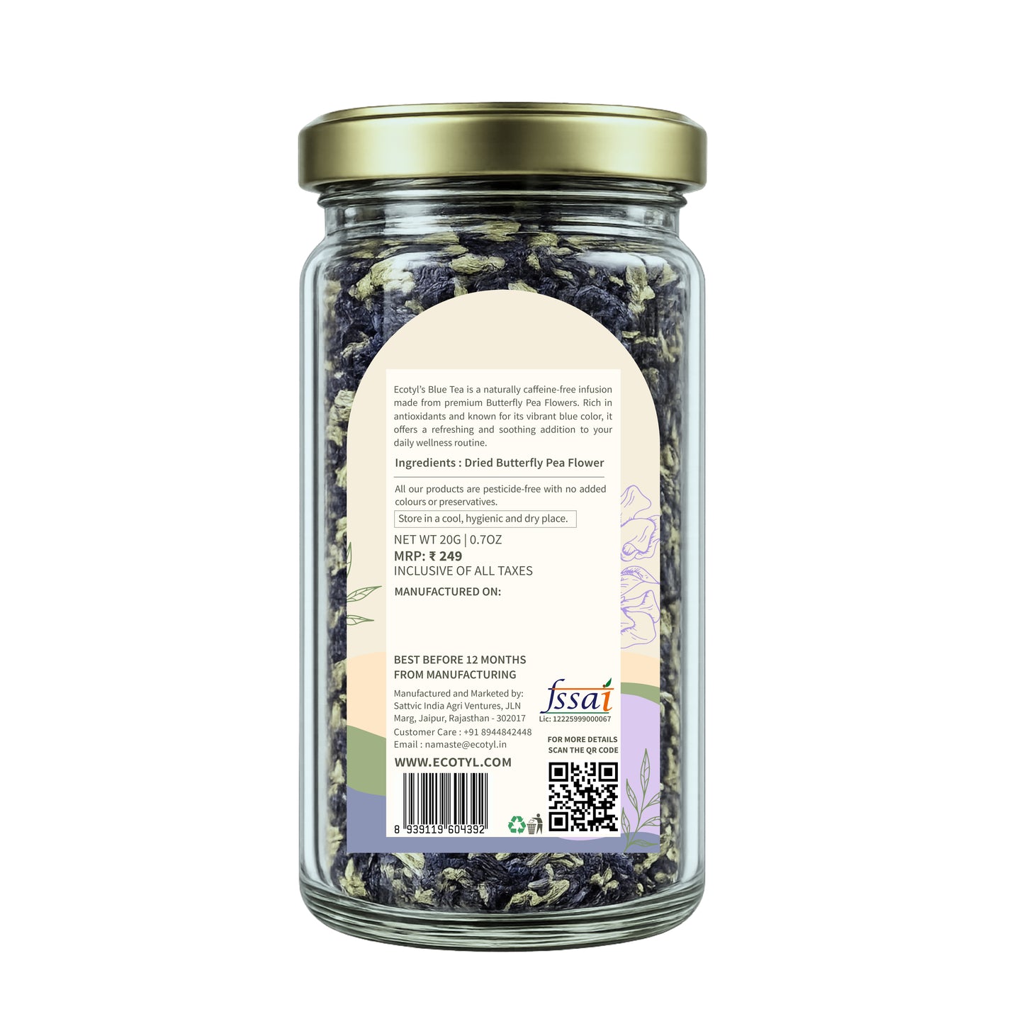 Ecotyl Blue Tea