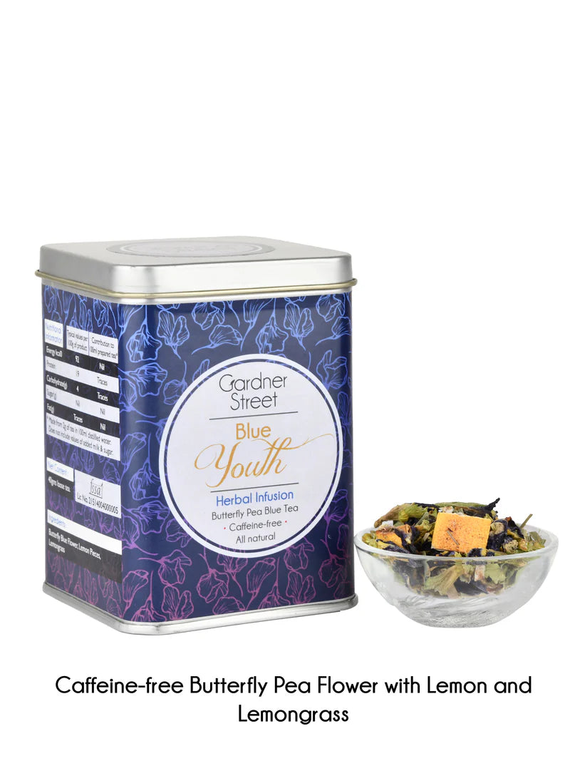 Gardner Street Tea - BLUE YOUTH - 40 GMS LOOSE LEAF TEA