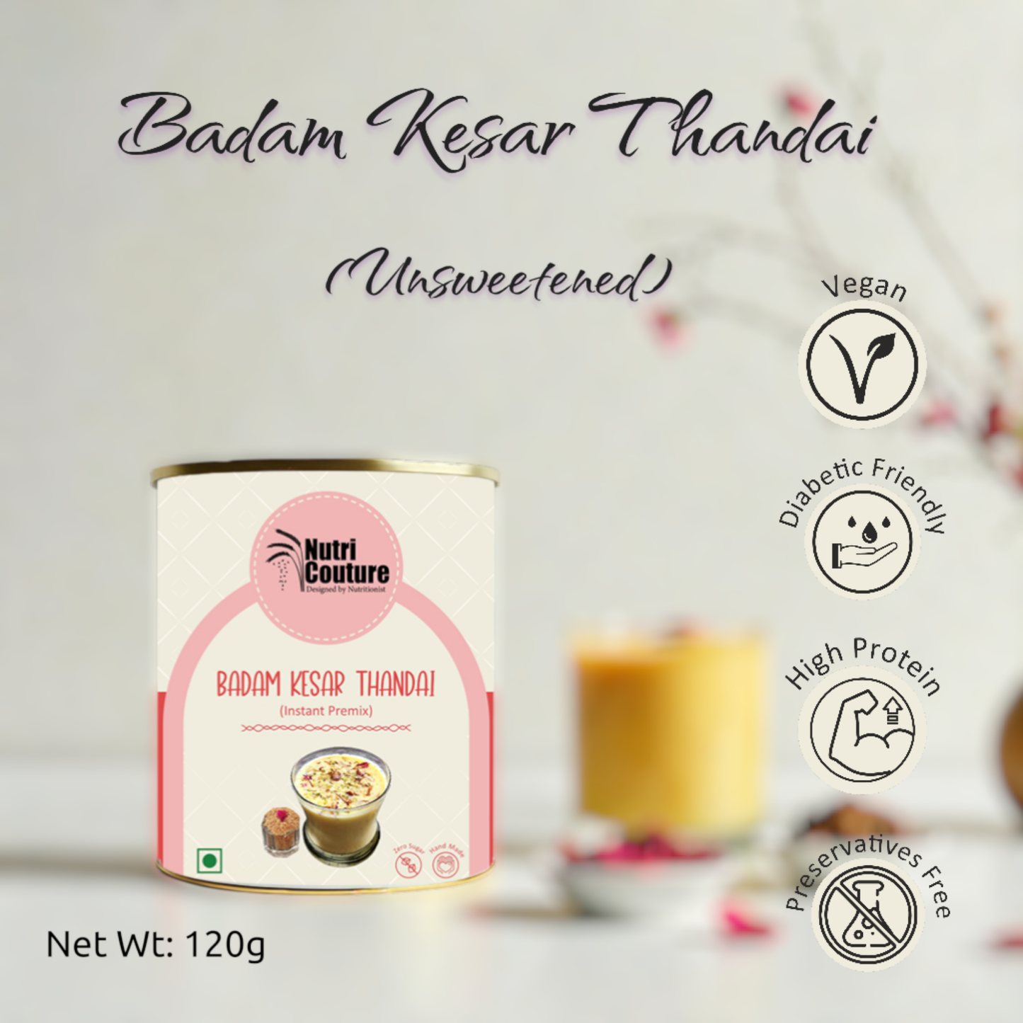 Nutri Couture Badam Kesar Thandai