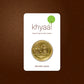 Khyaal Divine Collection-0.5 gms 24KT Gold Lord Tirupati Balaji with Goddess Padmavathi Coin