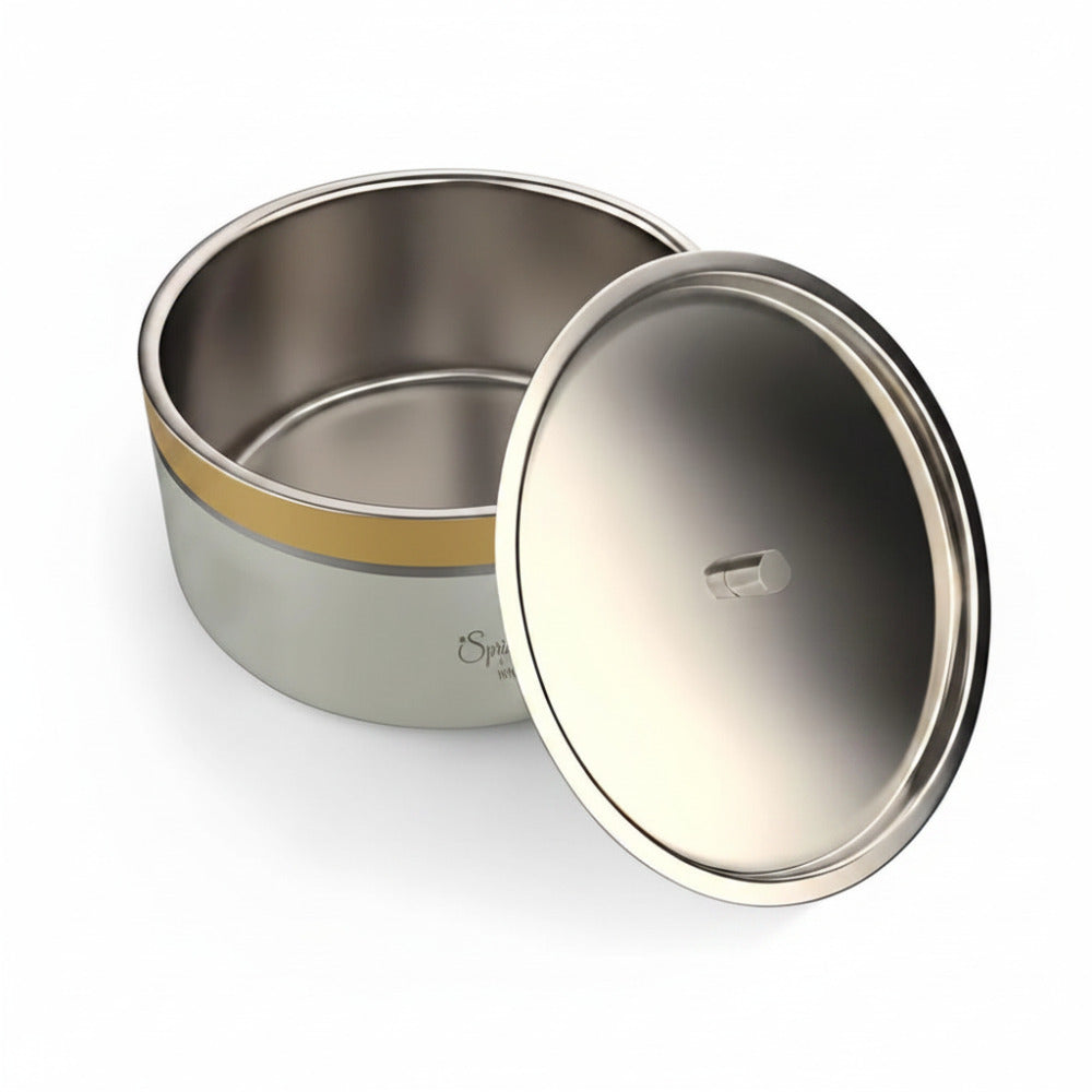 LA' FORTE Double Wall Stainless Steel Casserole with Lid
