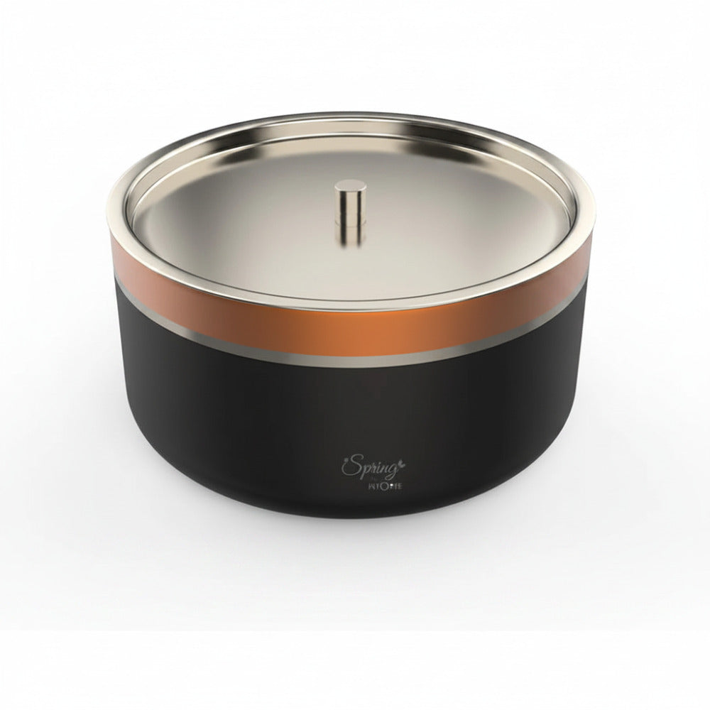 LA' FORTE Double Wall Stainless Steel Casserole with Lid